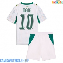 Camisa de time de futebol Senegal Sadio Mane #10 Replicas 1º Equipamento Infantil Mundo 2026 Manga Curta (+ Calças curtas)